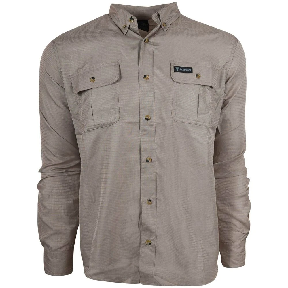 King's Camo Hunter Safari Long Sleeve Shirt - Image 2