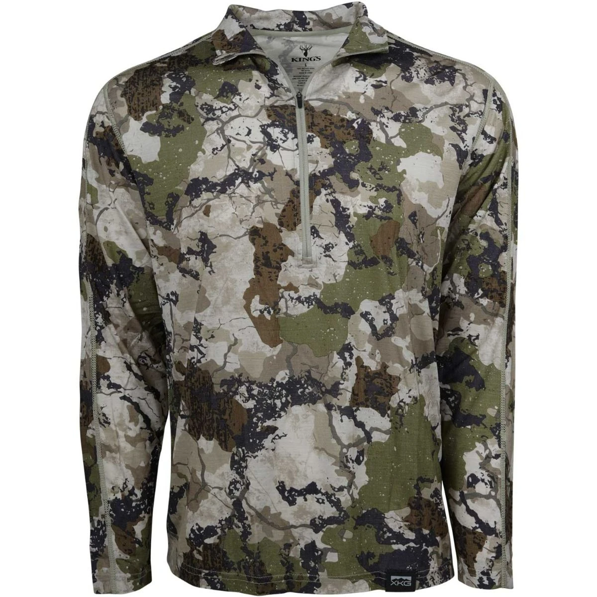 King's Camo XKG Foundation 150 Merino 1/4 Zip