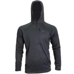 BlackOvis Timber Creek Performance Grid Fleece 1/4 Zip Hoodie